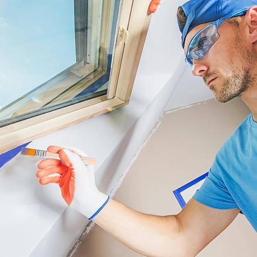 Miniatura 7 de 12 pinceles de pintura de 5 pulgadas, herramienta de pintura de cerdas suaves con mango de madera, pequeños pinceles de pintura para paredes,