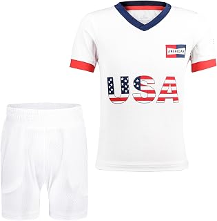 Kids Soccer Jersey Kit for Boys & Girls