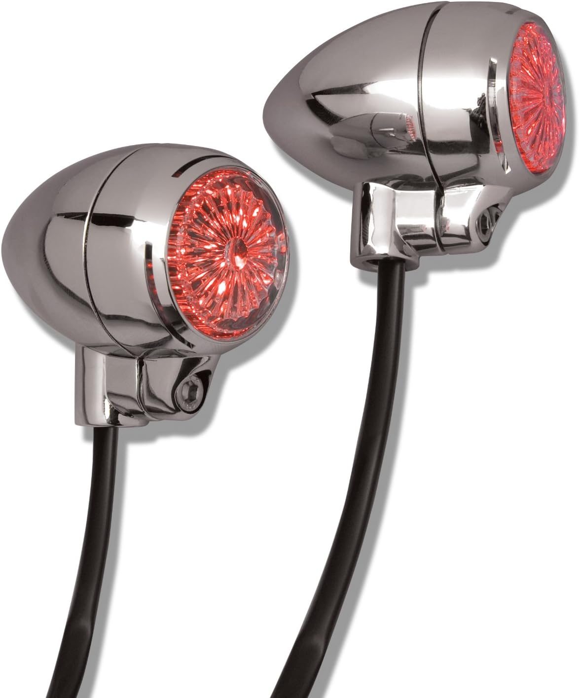Show Chrome Accessories 16-111R Red LED Starburst Marker Light