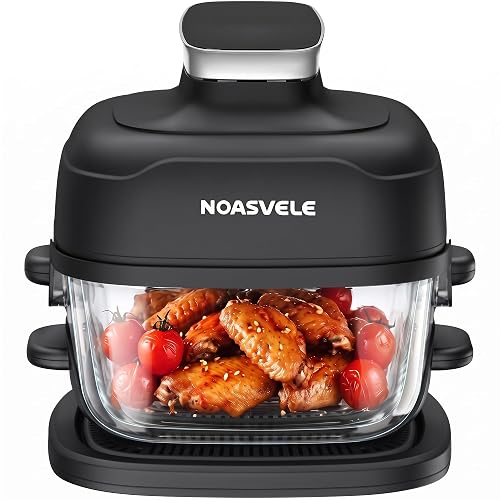 NOASVELE Glass Air Fryer Crisper Plate product photo (Air Fryers & Toaster Ovens) — ScooterReviewPro review