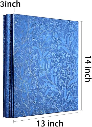 Vista 29 de Vienrose - Álbum grande de fotos (1000 compartimentos), funda de piel sintética, para álbum de boda, familiar, bebé, aniversario, graduación