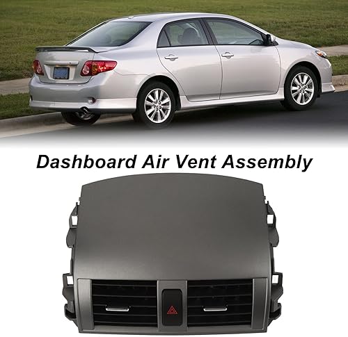 Miniatura 4 de Panel de ventilación de aire de salida de CA para tablero central, 55670 02160 salpicadero de salida de aire de CA, reemplazo para 2009 2010 2011