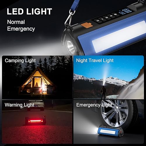 Miniatura 7 de Beny Arrancador portátil del salto del coche con el compresor de aire TS03