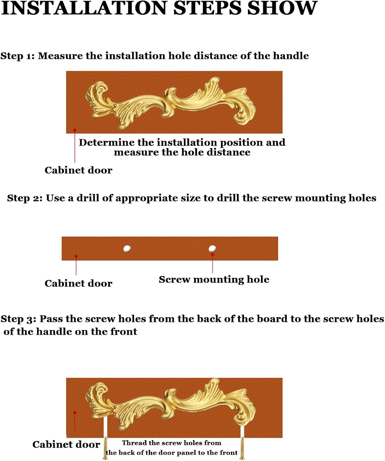 キャビネット引き出しハンドル 10個 真鍮 クローゼットハンドル ライト ラグジュアリー 畳 キャビネット 化粧台 バスルーム 寝室