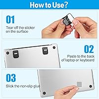 Vista 6 de Soporte portátil para laptop, plegable y ligero, elevador ergonómico con refrigeración ventilada, elegante soporte para computadora portátil Plateado