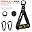 RENRANRING Gym Exercise Handles, Replacement Handle Attachments for Cable Machine Pulleys, Resistance Band and Strength Trainer, Pull Down Workout Accessories, Home Gym Add On Equipment