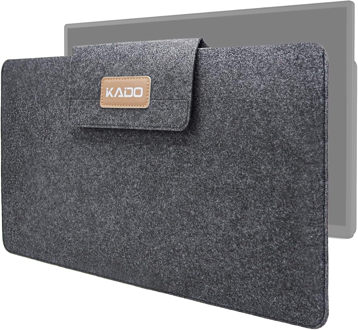 Kado 15.6 Inch Portable Monitor Protective Sleeve Carrying Bag 15.55"x9.25" | For Sceptre Kado MNN KYY InnoView Yxk ForHelp AYY VisionOwl Yodoit Uperfect ViewSonic ASUS Dell Lenovo 15.6" Portable Display