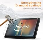 Screen Protector for New 8/8 Plus /8 Kids /8 Kids Pro Tablet 8 inch | (2024/2022/2020) with 9H Tempered Glass Film, HD Clear, No Bubbles [2 Pack]