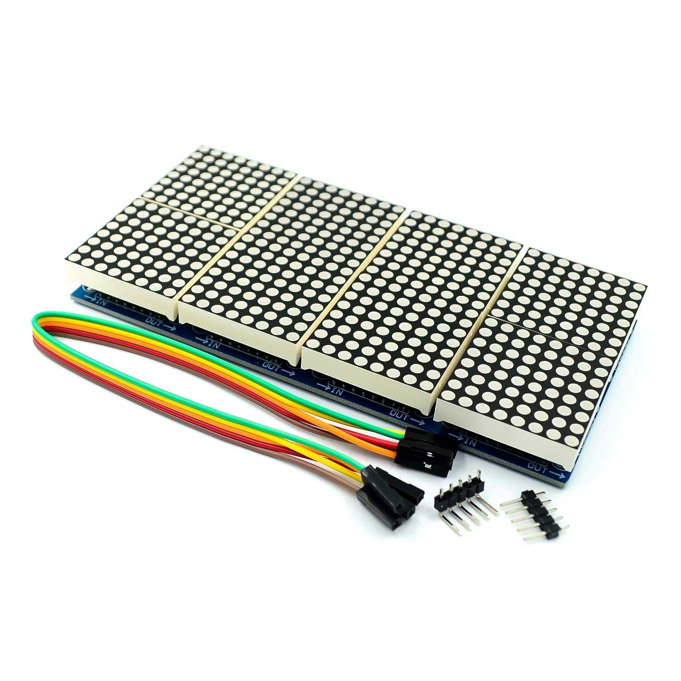 #icpart MAX7219 dot Matrix Module 8 dot Matrix 2 * 4 Display Module MCU Control Driver Module #icpart288457