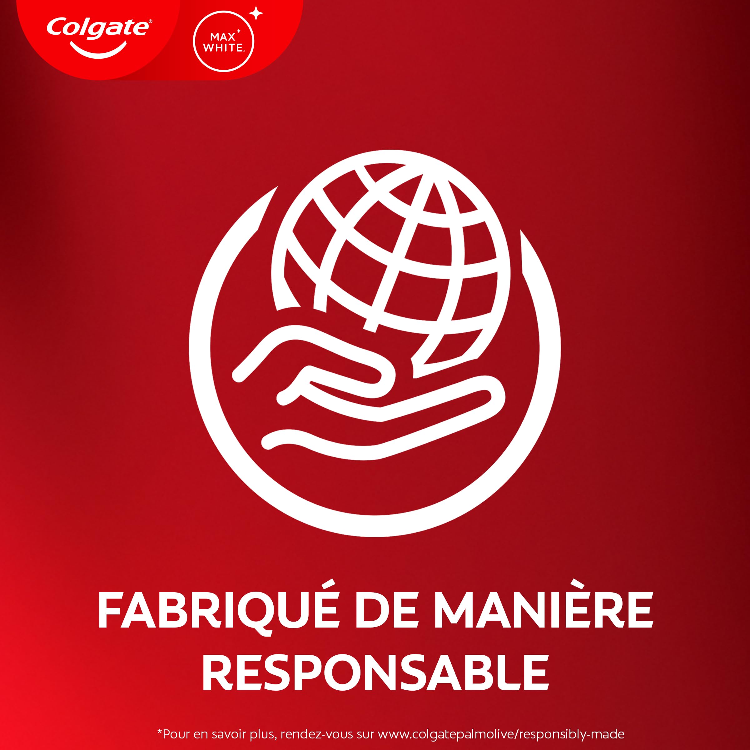 COLGATE - Ręczna szczoteczka do zębów Max White Ultra - Pasma z węglem drzewnym - Przeznaczona do usuwania plam z powierzchni