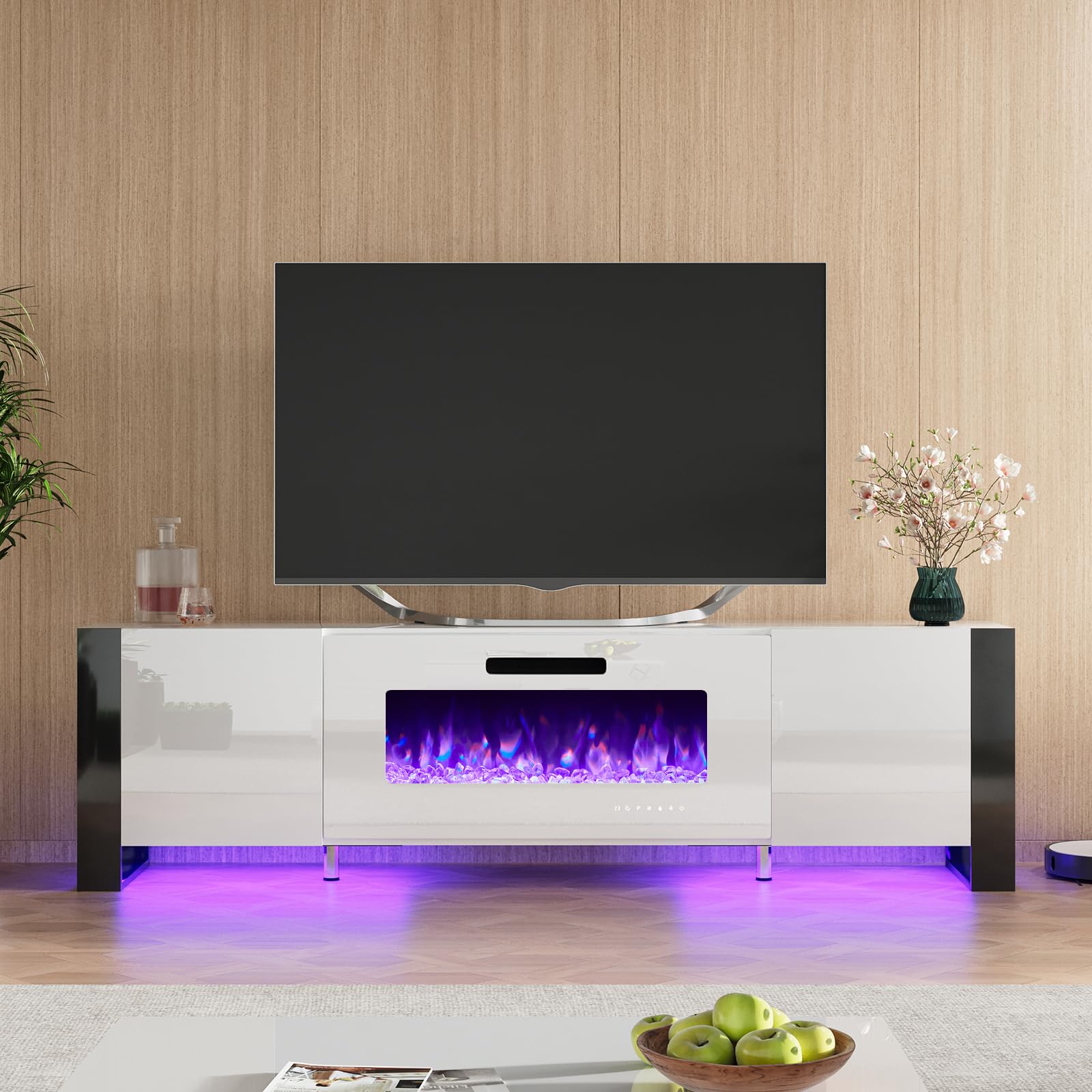 AMERLIFE Fireplace TV Stand with 36