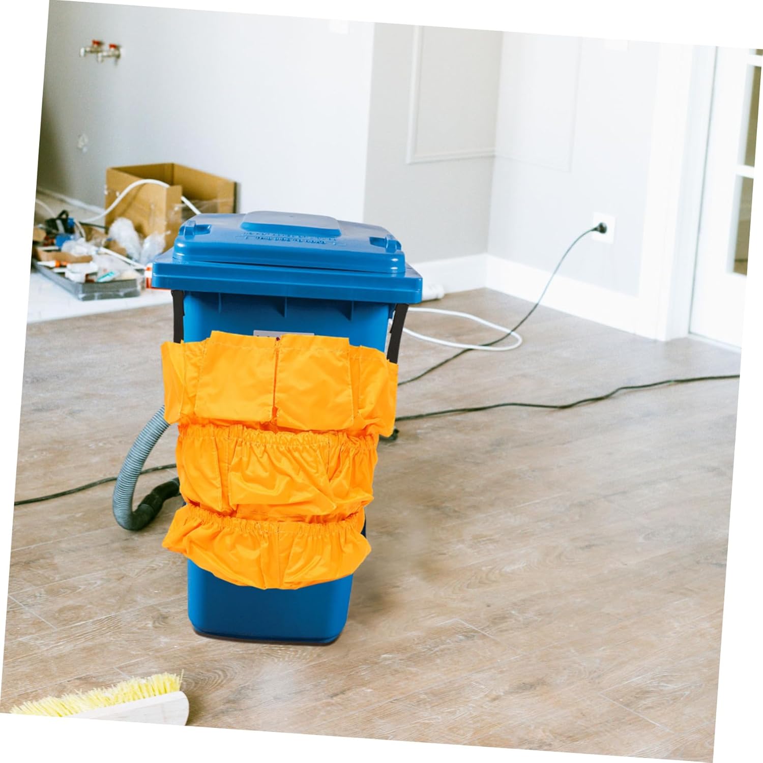 Mipcase Trash garbage bin bag Can Bag Garbage Bins Vinyl Pouch Lightweight Commercial Brute Waste Can Organizer for Large Round Square Trash Can cleaning tool 120L brute