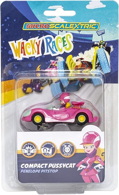 Scalextric Micro G2166 Wacky Races Penelope Pitstop Car