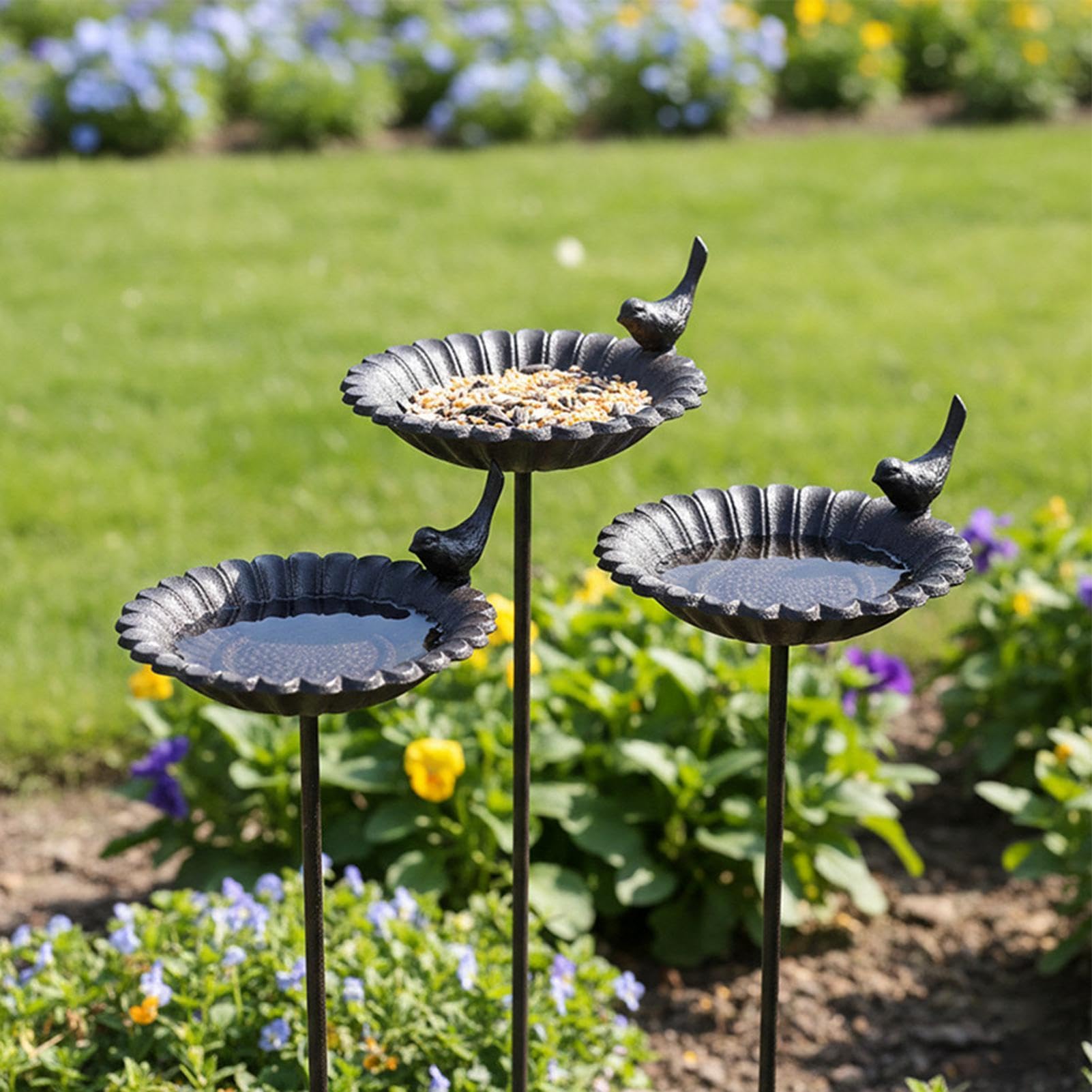 Vasca Esterna Selvatici Mangiatoia Esterno | Stazione Abbeveraggio Selvatici per cortile patio giardino prato balcone e osservatori di