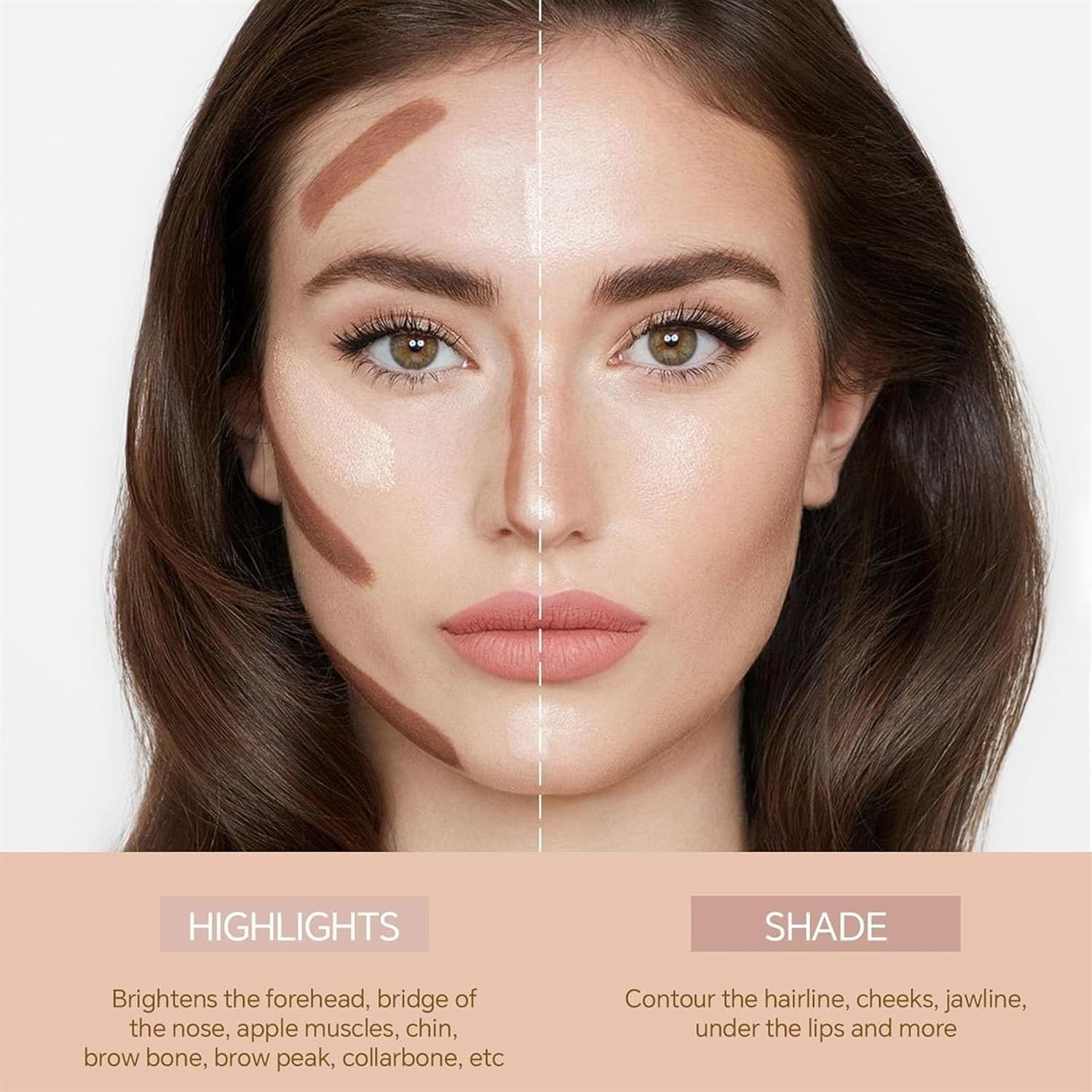 ノーリミットクリームブロンザースティック、2 in 1クリームブロンザーとハイライタースティック、ノーリミットクリームブロンザーとコ