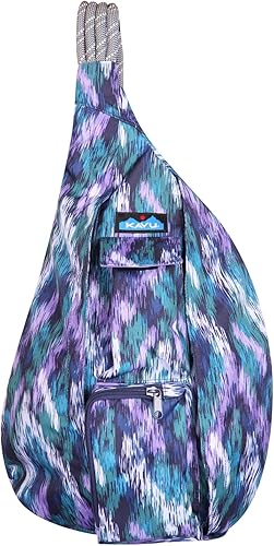 Miniatura 5 de KAVU Paquete de cabestrillo de cuerda original con correa de hombro de cuerda ajustable - Glacier Ikat, Glaciar Ikat, Classic