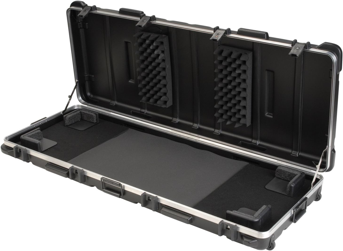 SKB ATA 88-Note Keyboard Case with Wheels, TSA Locking, Trigger Latch