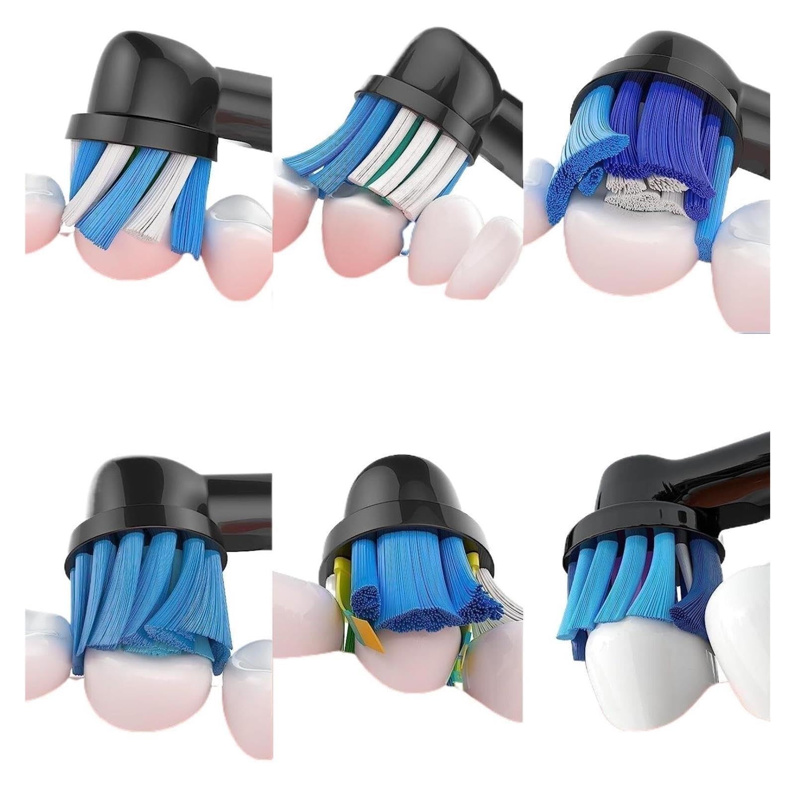 Reemplace el cabezal del cepillo de dientes. Compatible con Oral-B
