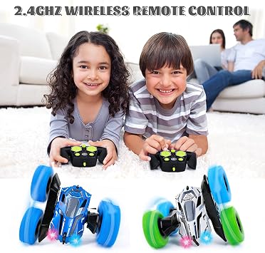 Remote Control Car for Children RC Stunt Remote Control 360° Flip Offroad