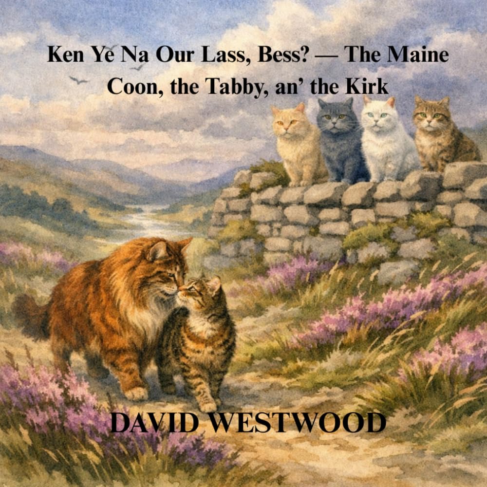 Ken Ye Na Our Lass, Bess? — The Maine Coon, the Tabby, an’ the Kirk (Robert Burns for children)