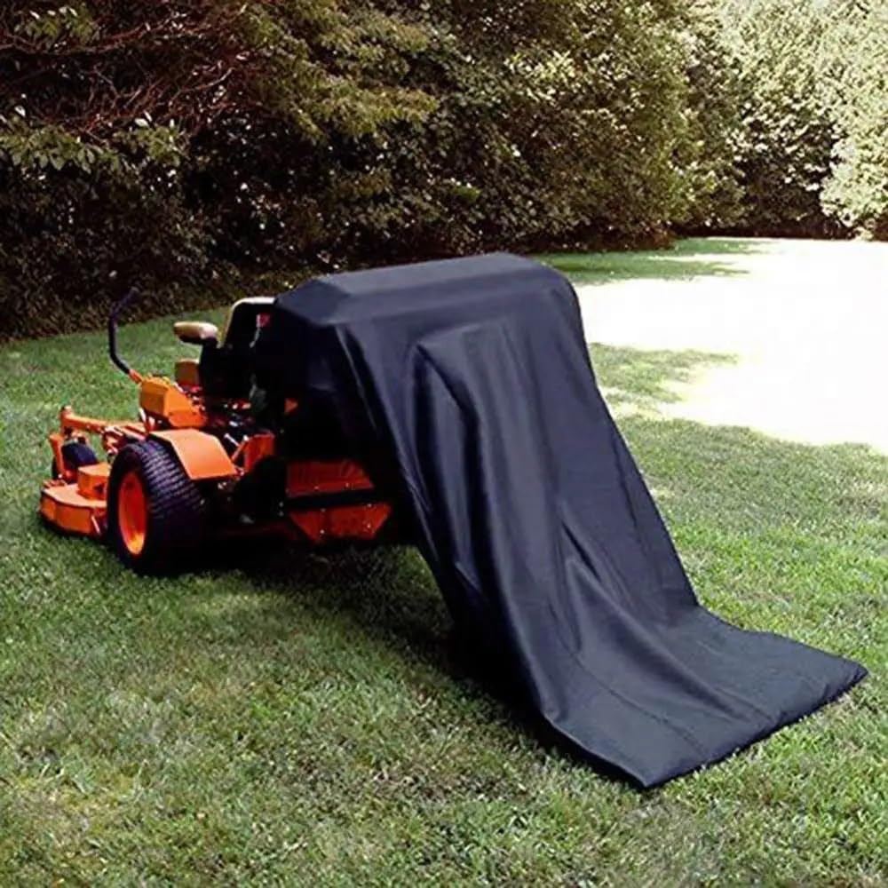Sacos de Jardin Bolsa de almacenamiento de hojas para cortacésped, Tractor de césped plegable de 400 galones, bolsa para residuos de limpieza de jardín Bolsa Jardin(Navy Blue)