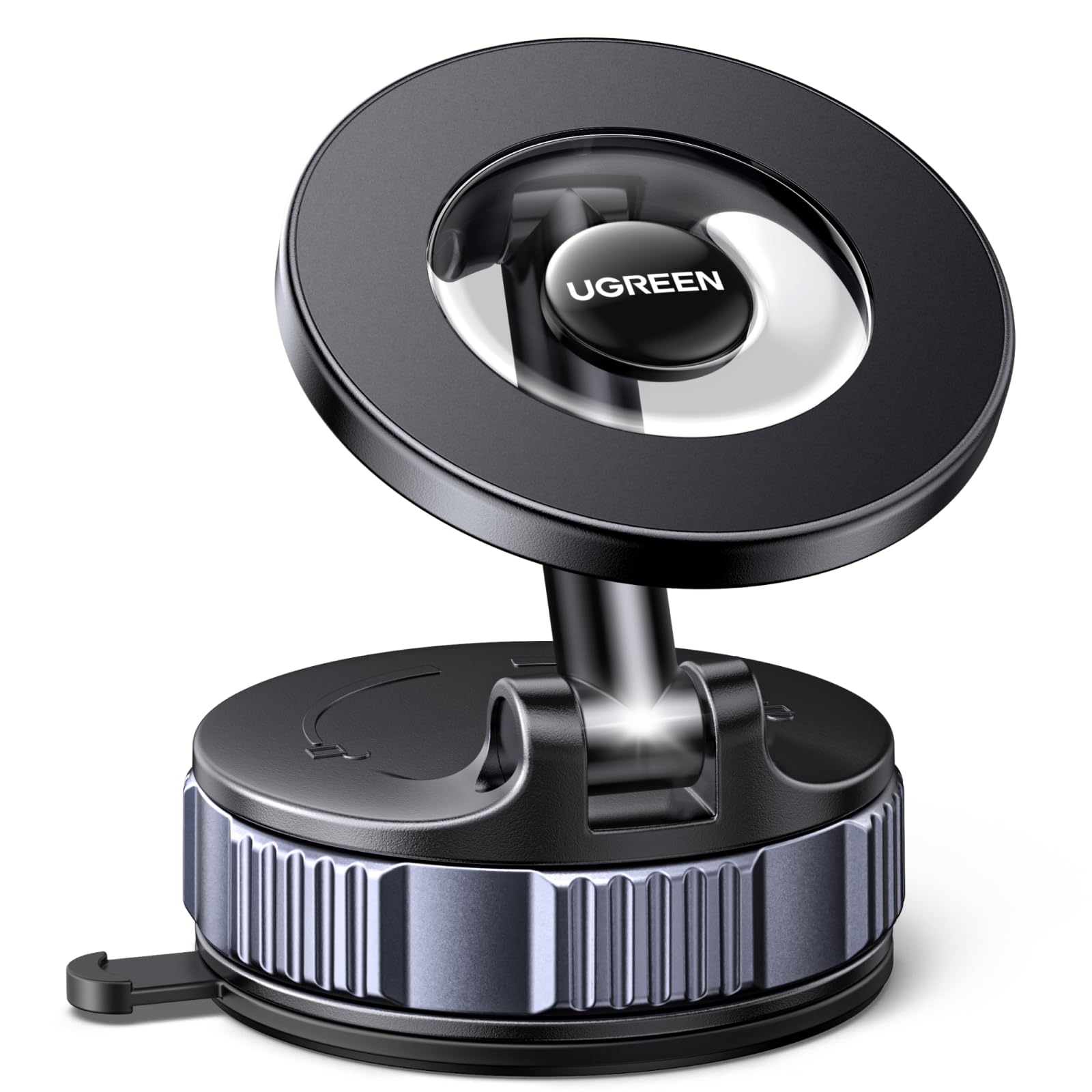 【スマイルSale】【35%OFF+5%OFF】【1,543円】 UGREEN magsafe 真空吸盤+N52H超強磁力 折りたたみ式 スマホホルダー