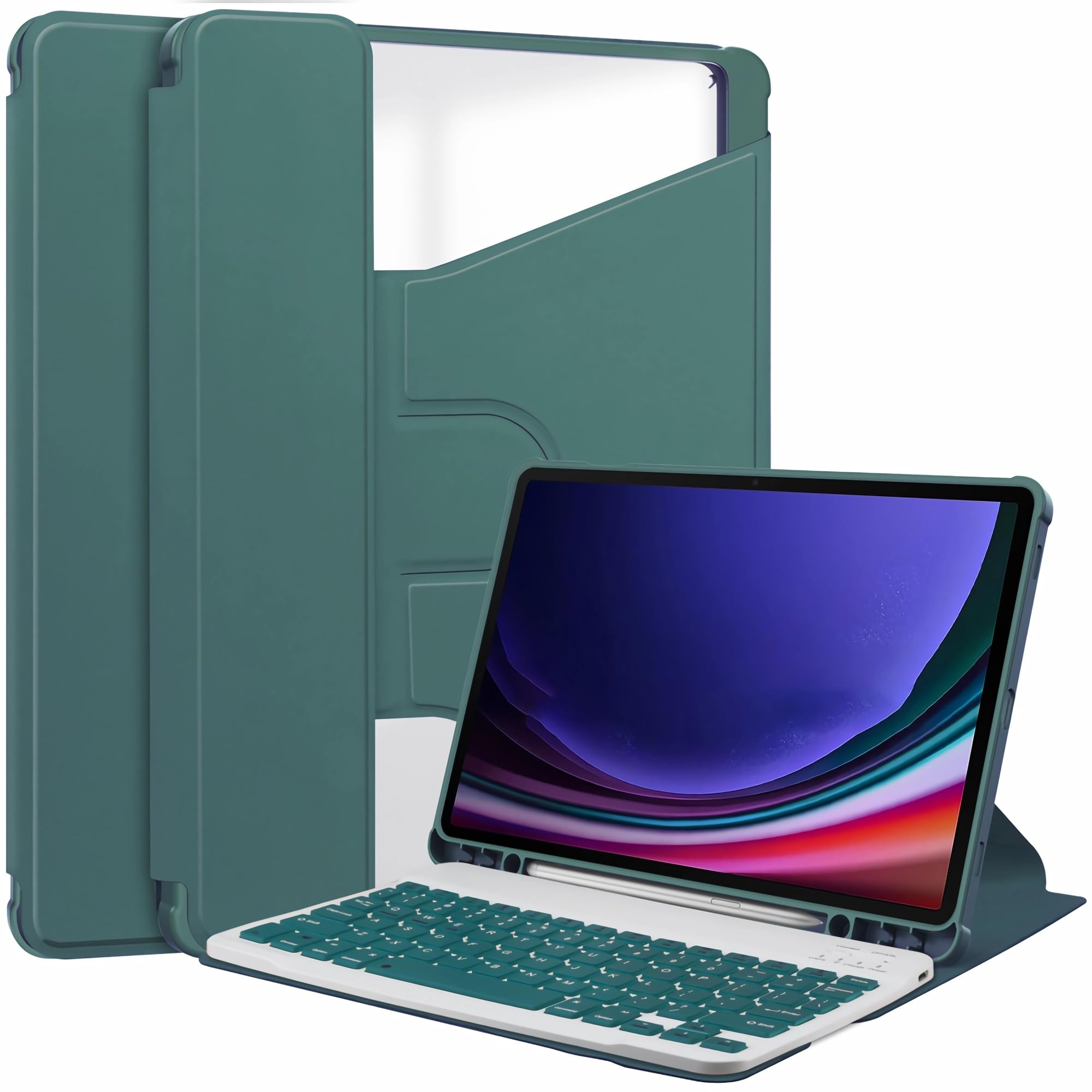 Clavier Bluetooth Galaxy Tab S9 pour travailler au café