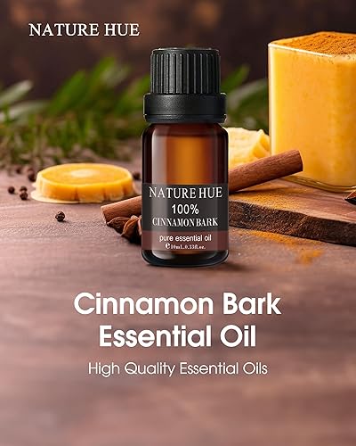 Miniatura 4 de Aceite esencial de corteza de canela, 10 mL, puro, natural, grado terapéutico, para difusor, masaje, cuidado de la piel y el cabello, aroma picante