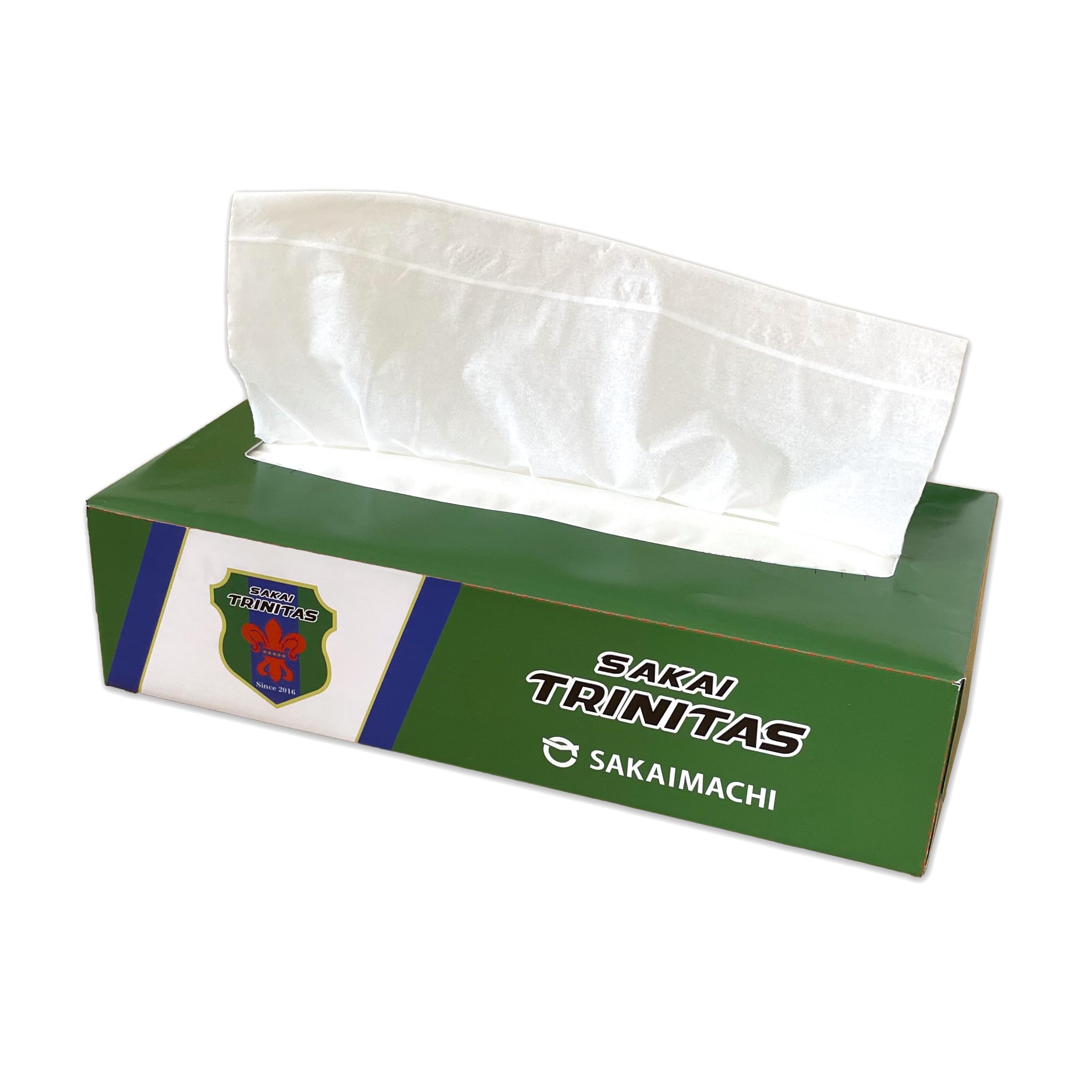Amazon.co.jp: 境トリニタス応援ボックスティッシュ 400枚(200組)×60