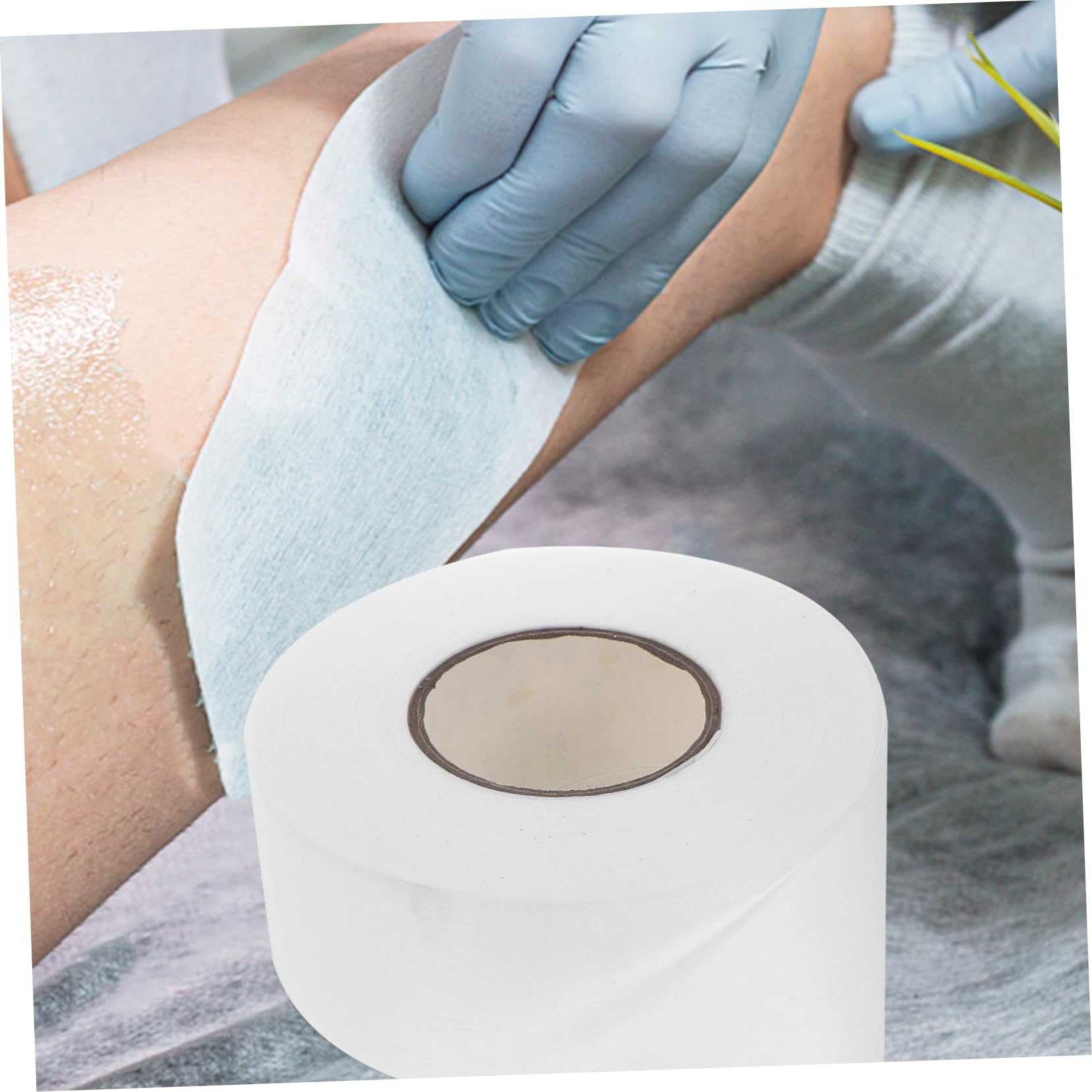 4rollos Tiras De Cera Para Depilación Facial y De Cinta De Cera Para Eliminar Herramienta De Para Manicura y Cuidado Personal