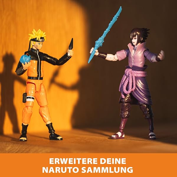 Bandai - Anime Heroes - Naruto Shippuden - Figurine articulée 17 cm - Jiraya - 36965, Jiraiya - 3