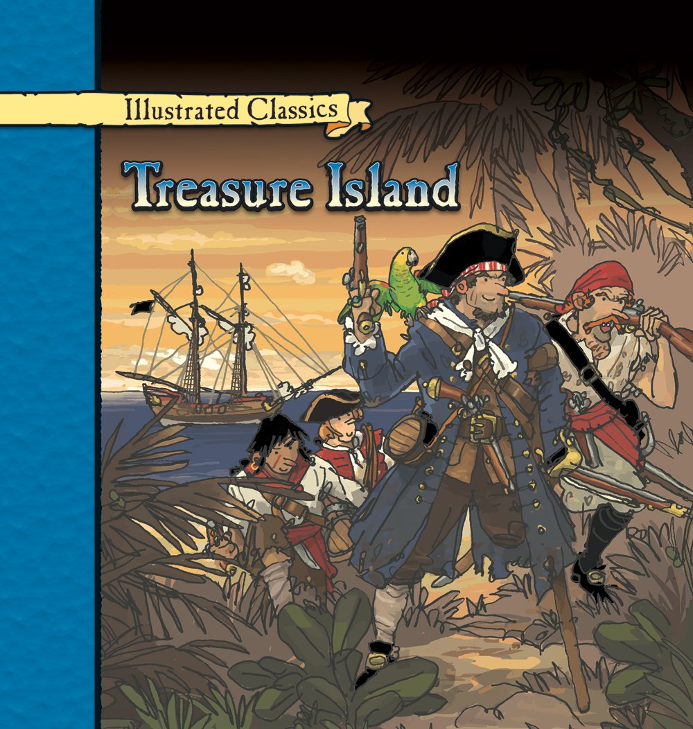 Treasure Island (Illustrated Classics) Stevenson, Robert Louis