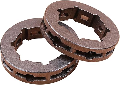 Miniatura 5 de Piñón de llanta de tambor de embrague 3/8"-7 se adapta a Hus-qvarna ST-HL 038 MS380 MS381 piezas de repuesto para motosierra (2/paquete)