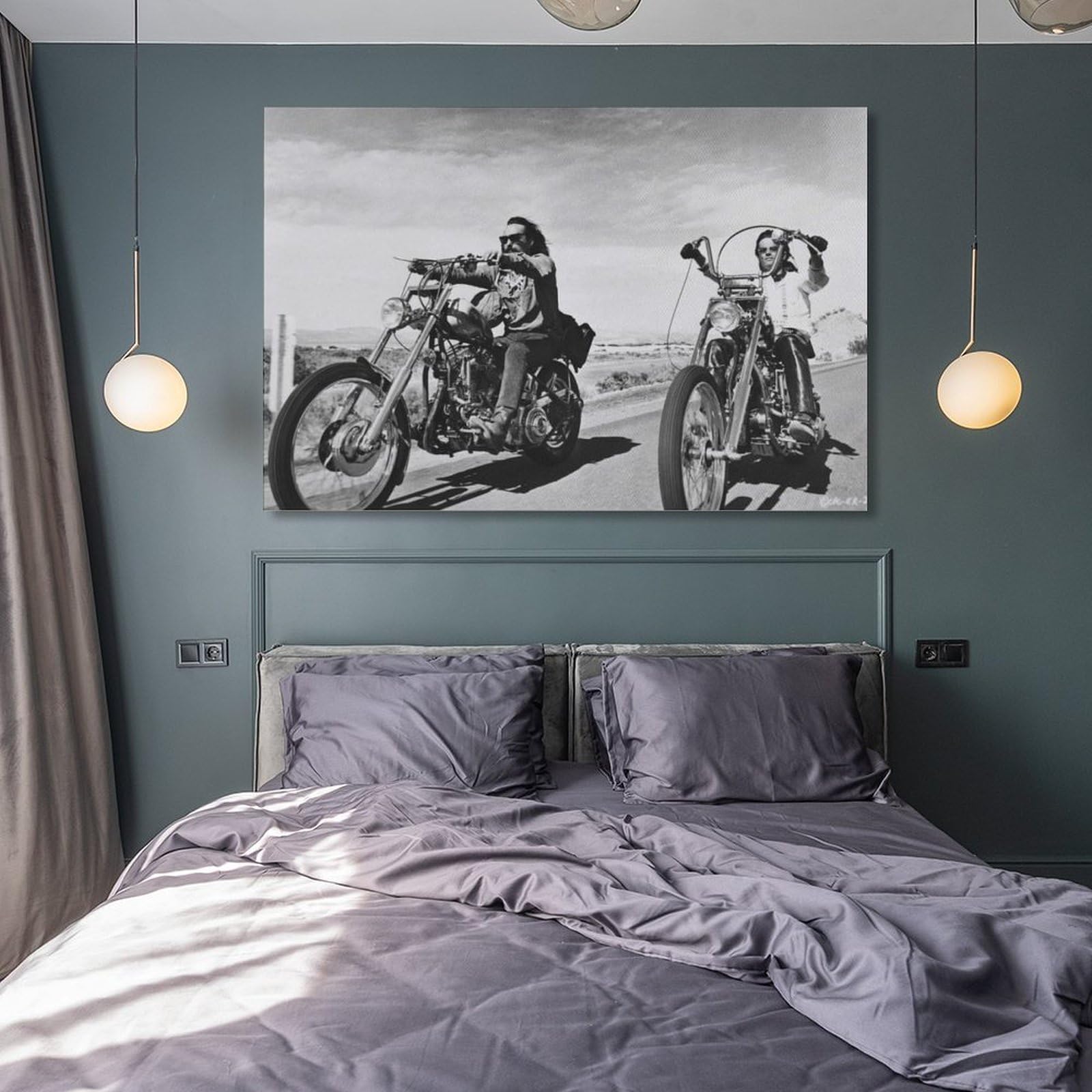 Leinwand-Wandkunst, Filmposter, Heimdekoration, Gemälde für Zuhause, Schlafzimmer, Rahmen, 30,5 x 45,7 cm