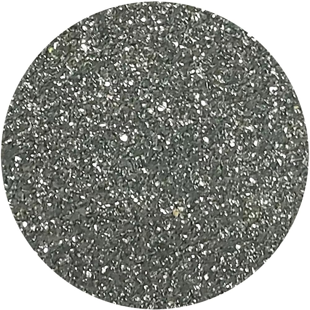 Youghiogheny Fusible Glass Frit Medium Black Opal 8oz Jar - 96 COE (737)