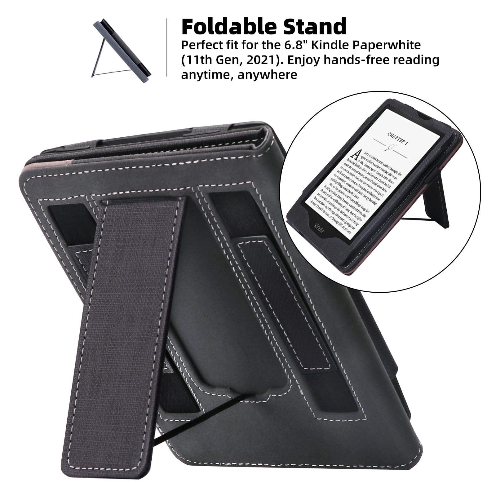 Amazon.com: WALNEW Stand Case for 6.8” Kindle Paperwhite 11th