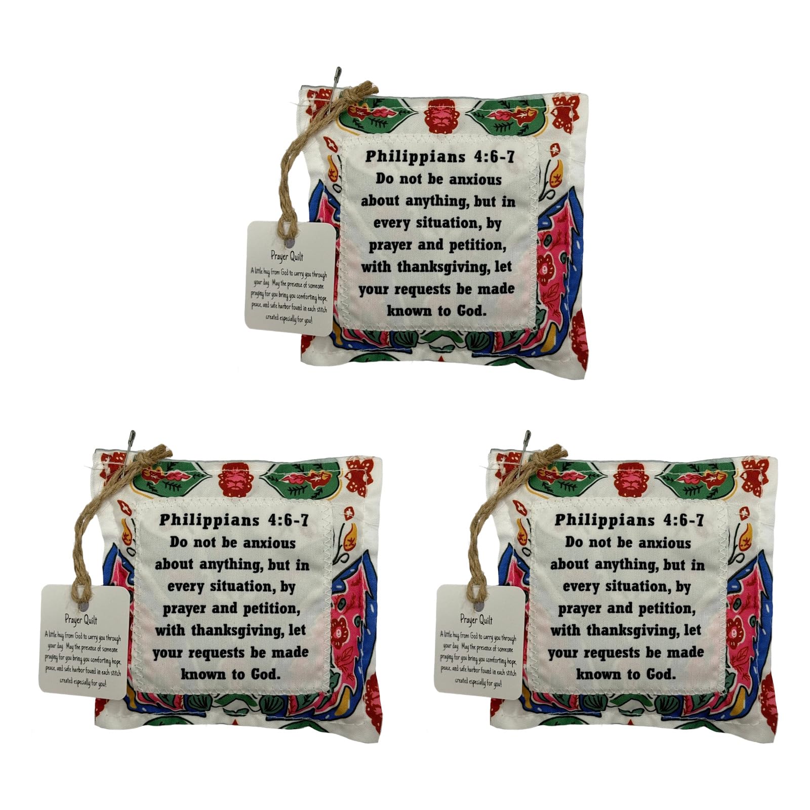 Tsophreniq K Inspirational Blessing Bag With Crosses Motifs Designed For Services Prayer Meetings And Daily Encouragement Religious Pouches