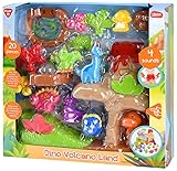 Play Dinosaur Volcano Playset - 20-Piece Dino Toy