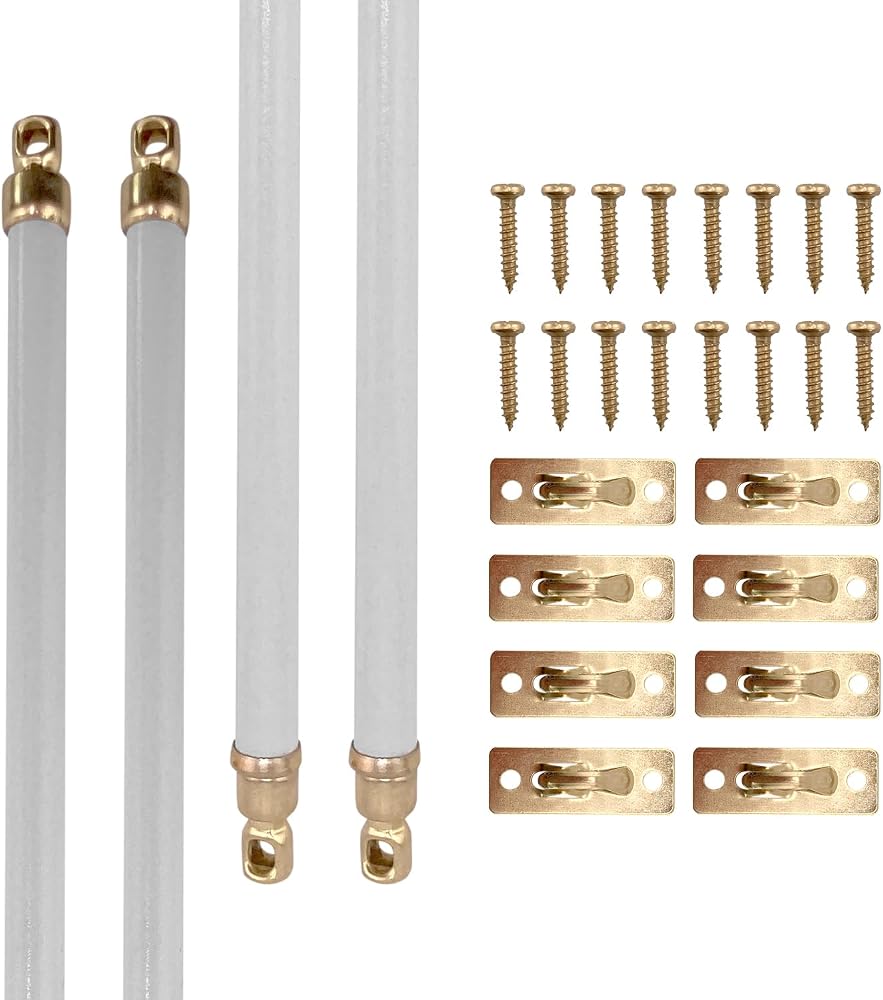 Style Your Small Windows: The Perfect Sash Rod Set for French Doors and Sidelights
