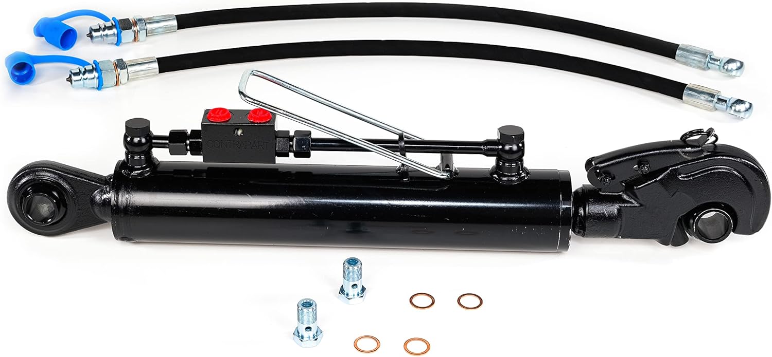 Spare Parts Holland - Hydraulic Top Link Cat 2-2 with Locking Block and Hook - Min. 23-5/8" Max. 34-5/8"