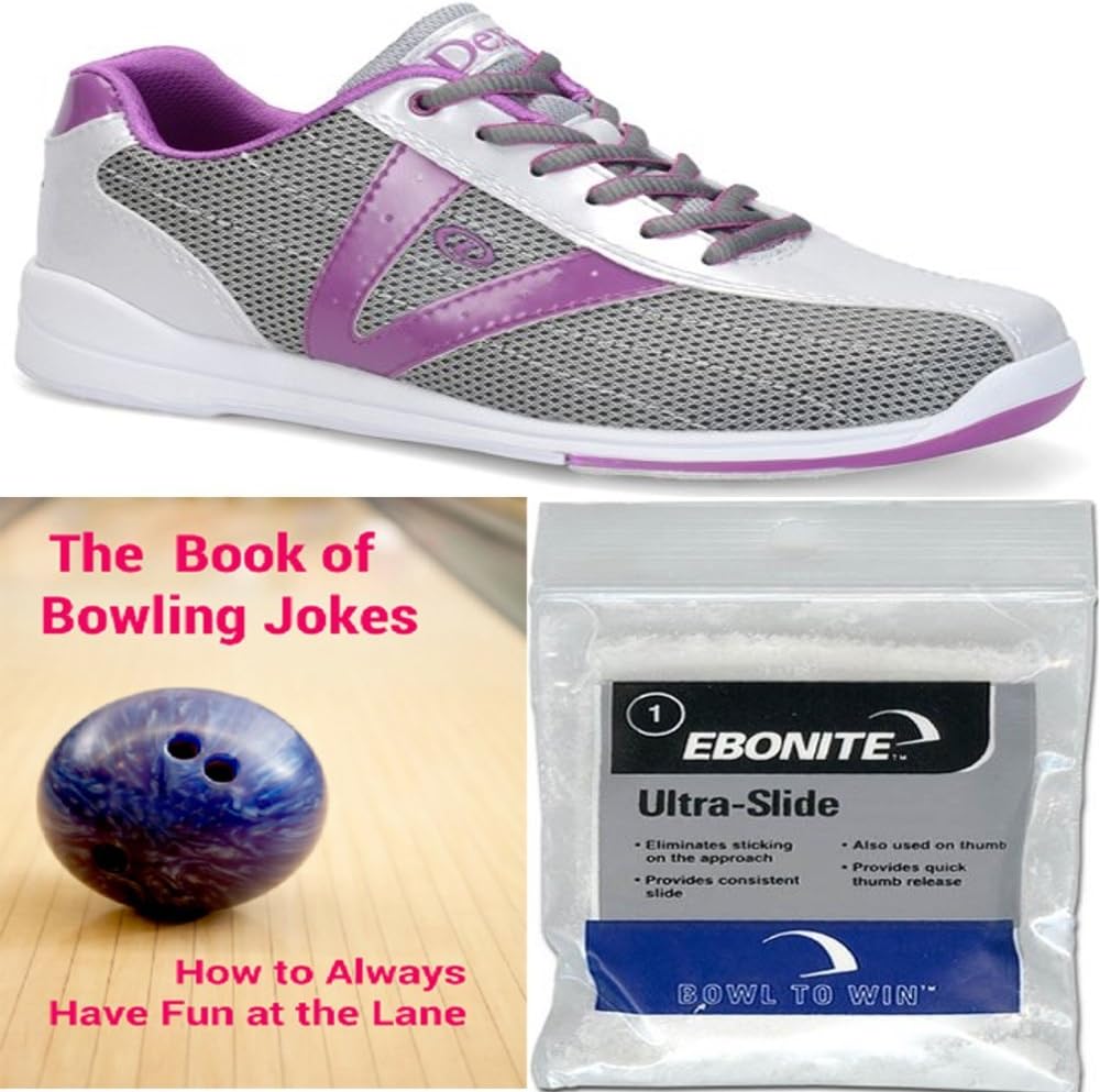 Dexter Women's Vicky Bowling Shoes Silver/Grey/Purple