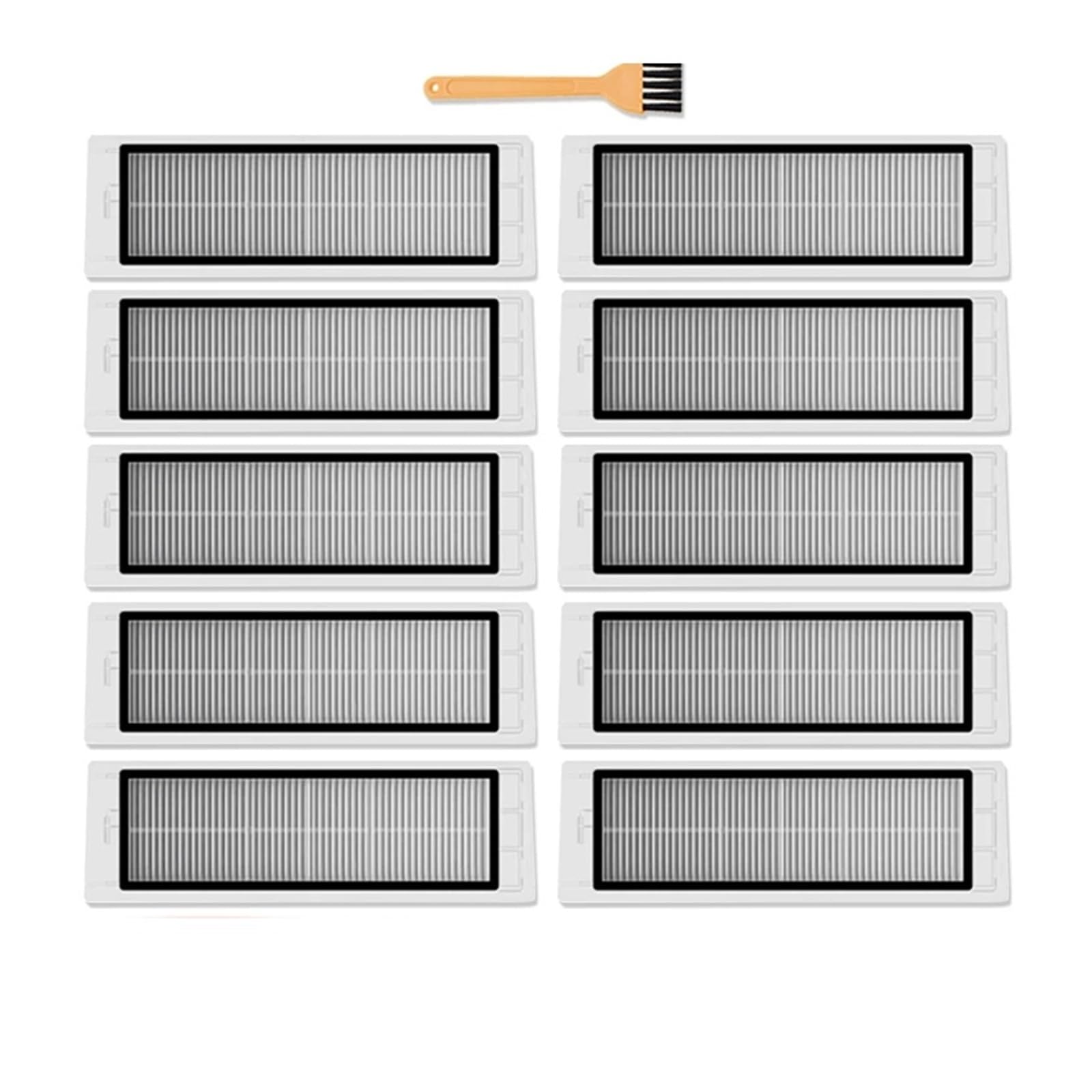 Repuestos de Filtro Hepa compatibles con Xiaomi 1S SDJQR01RR Compatible con Roborock S50 S51 S55 S5 MAX S6 S6 MaxV S6 Pure E4 E5 Robot Aspirador(S501S102203)