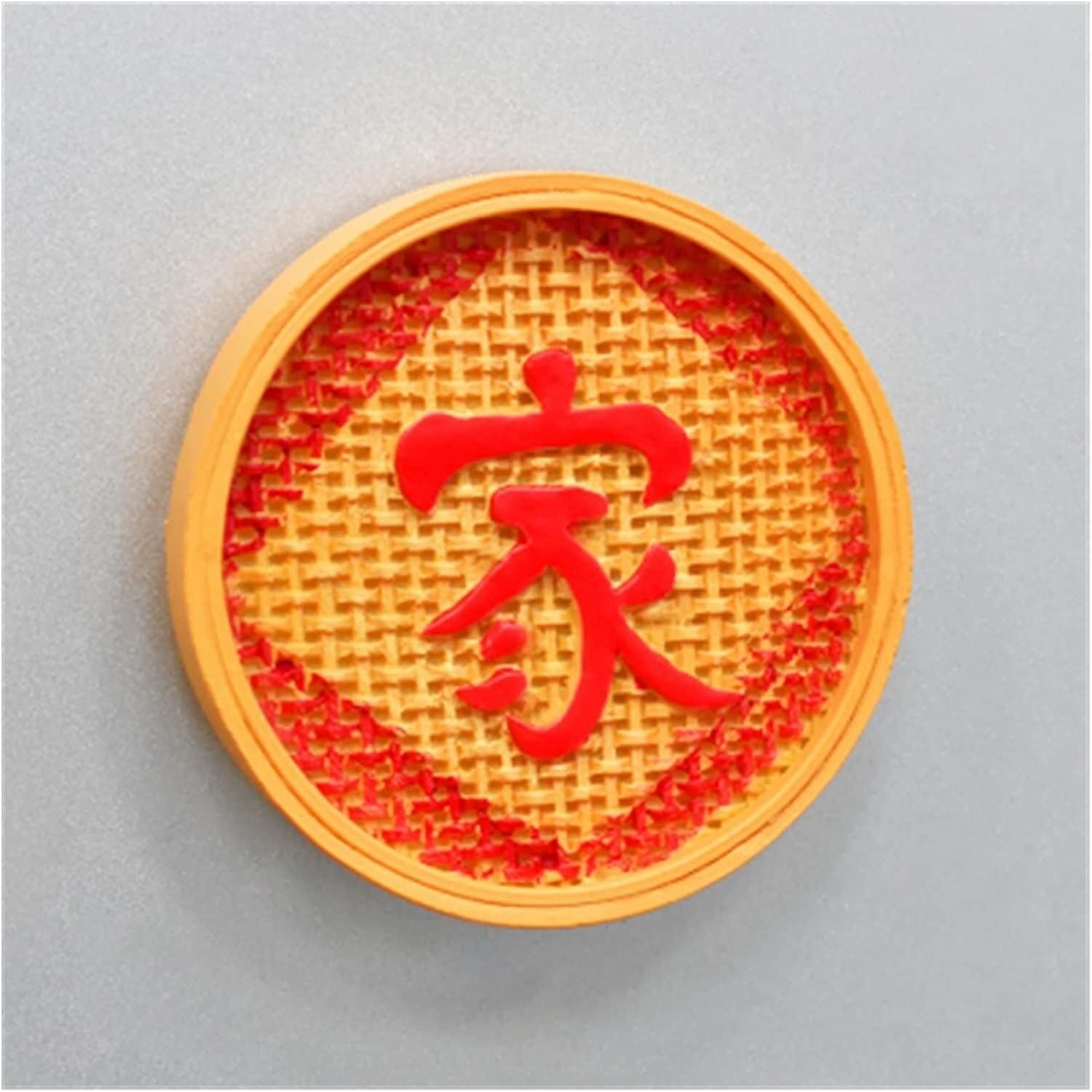 Fridge Magnet,Magnets, Chinese Festival Festive Elements Blessing Lion Dance 3D Resin Kitchen Decoration(Style5)