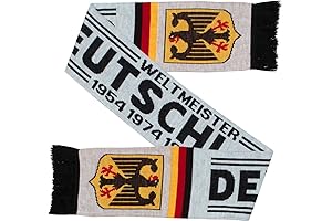 Deutschland Germany Soccer Knit Scarf