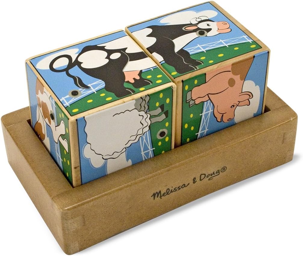 Melissa & Doug Magnet-Bauernhof-Versteckspiel – Magnetisches Lernspiel Für Kinder Ab 3 Jahren