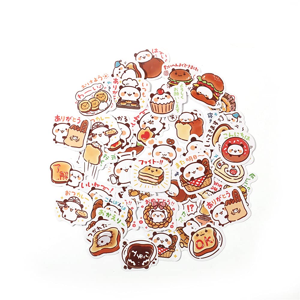 45pcs Creative Cute Self-Made Bread Story/Food Scrapbooking Stickers/Decorative Sticker/DIY Craft Photo Albums