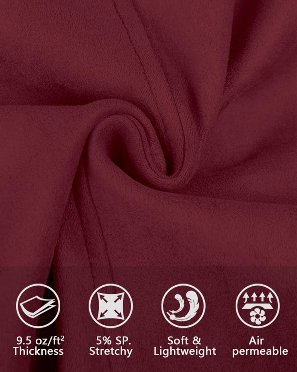 Fuinloth Women's Faux Suede Skirt Button Closure A-Line High Wasit Mini Short Skirt - Image 5