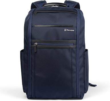 Travelpro Crew Executive Choice 3 Slim Travel Laptop Backpack, Blue