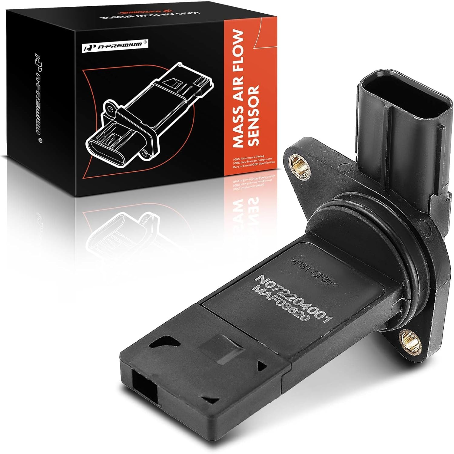 A-Premium Mass Air Flow Sensor Meter [5-Pins, L4 2.0L 2.3L 2.5L] Compatible with Mazda 3 2012-2014, 6 2014-2014, CX-5 2013-2014