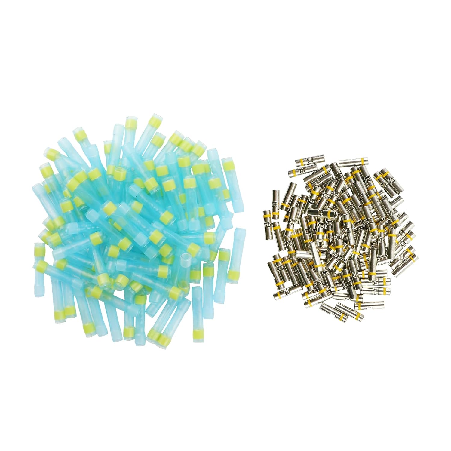 100 PCS Plastic Case Terminal Compatible with D-436-38 D43638 Replace 650076-000 650076000